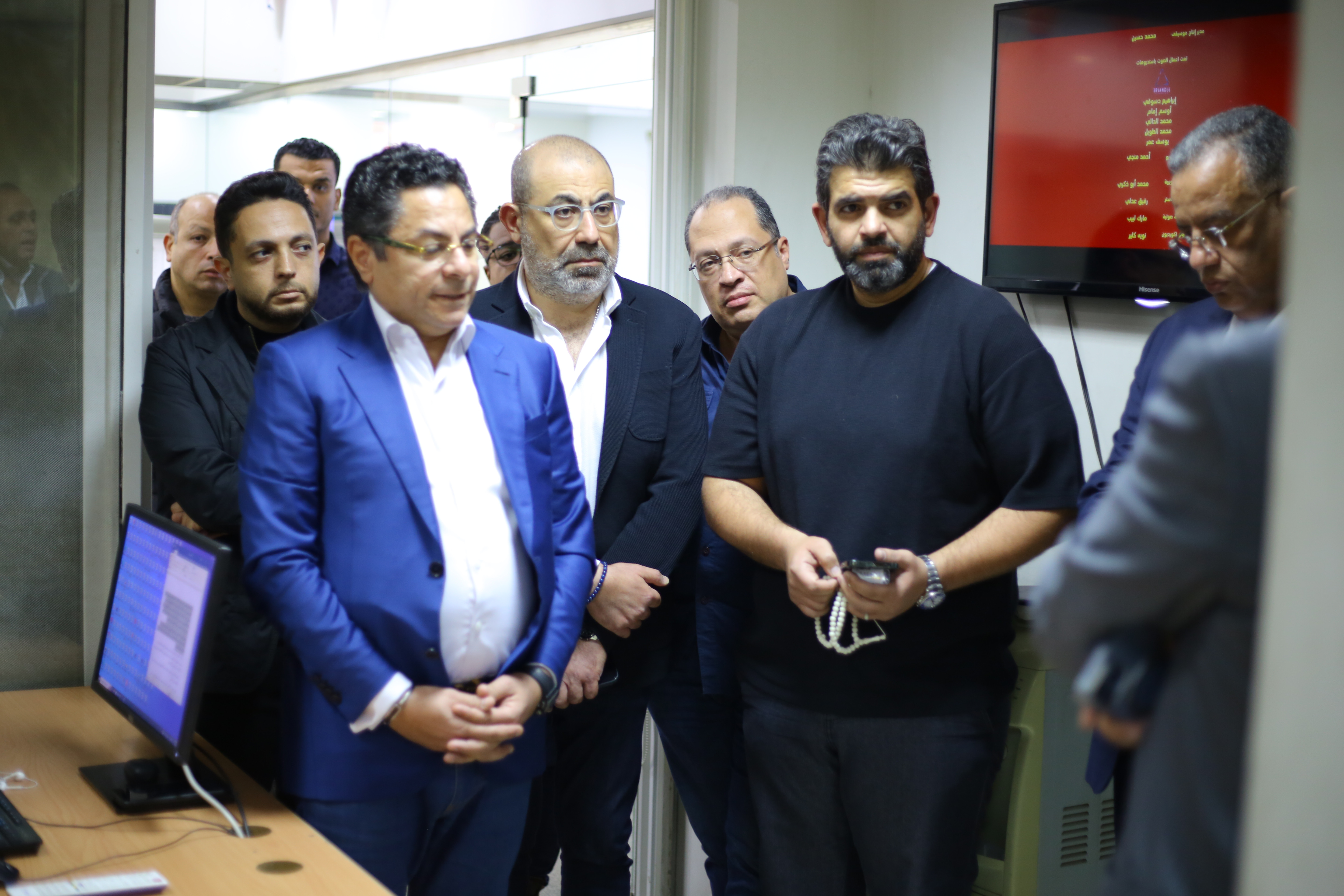 زيارة قيادات الشركة المتحدة لموقع مبتدا
