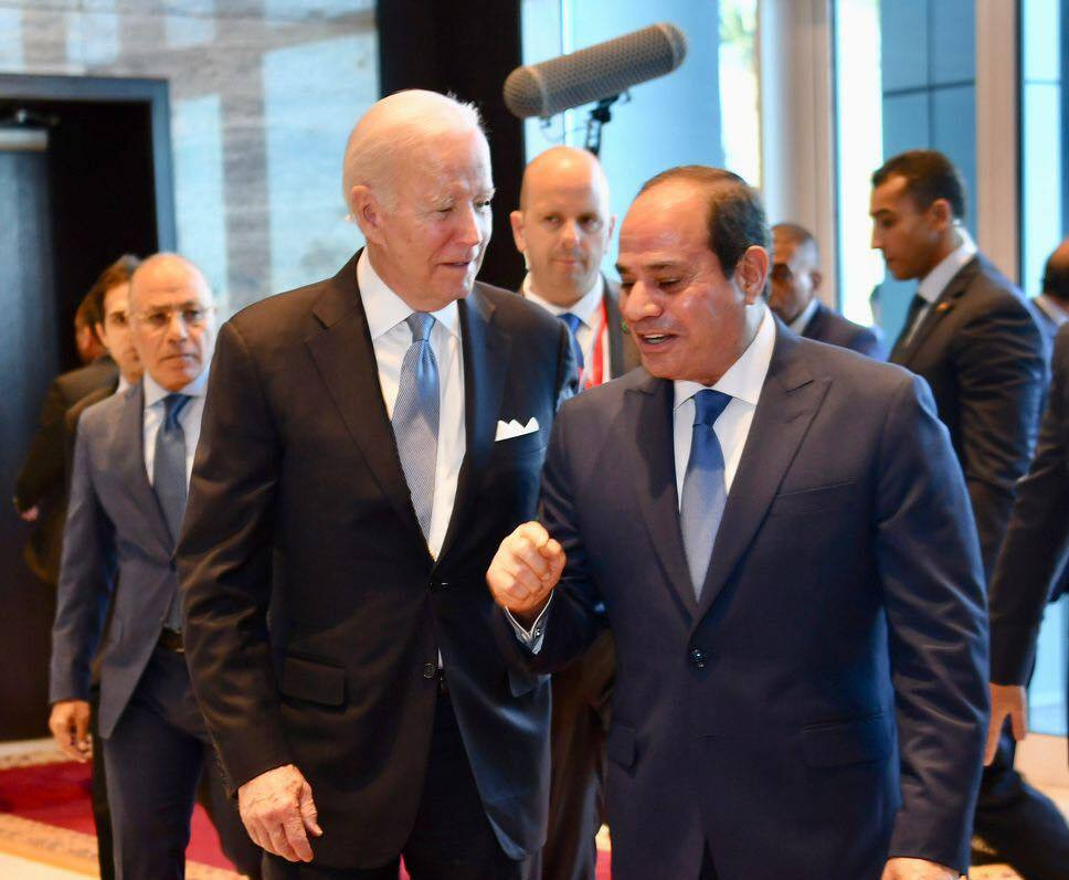 السيسي وبايدن السيسي وبايدن