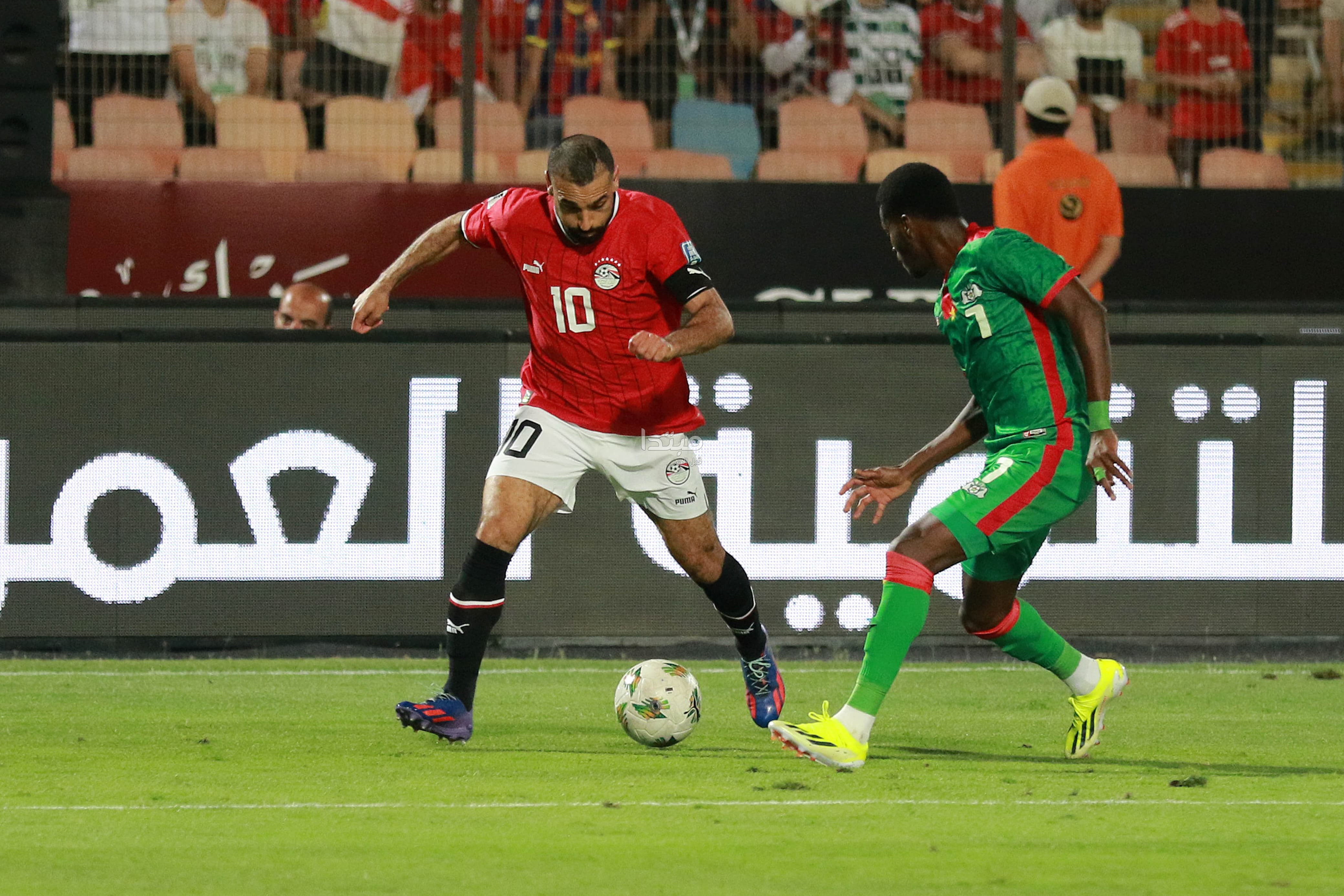 مباراة مصر ضد بوركينا فاسو