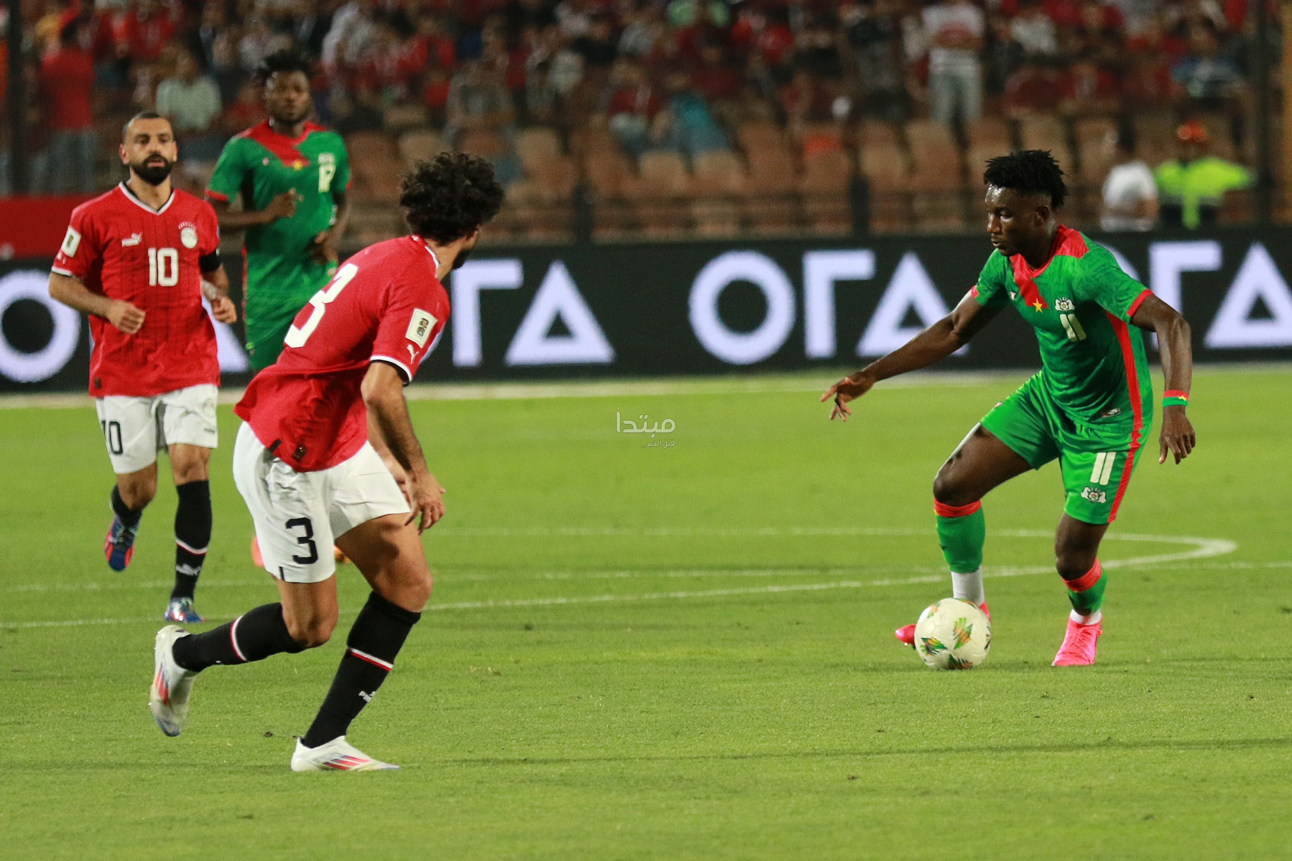 مباراة مصر ضد بوركينا فاسو