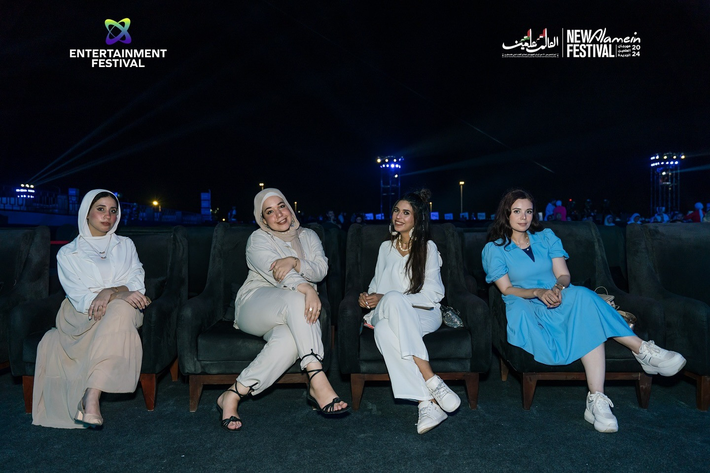 نجوم حفل ماجدة الرومي في مهرجان العلمين