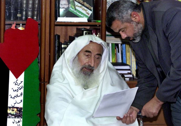 إسماعيل هنية وأحمد ياسين