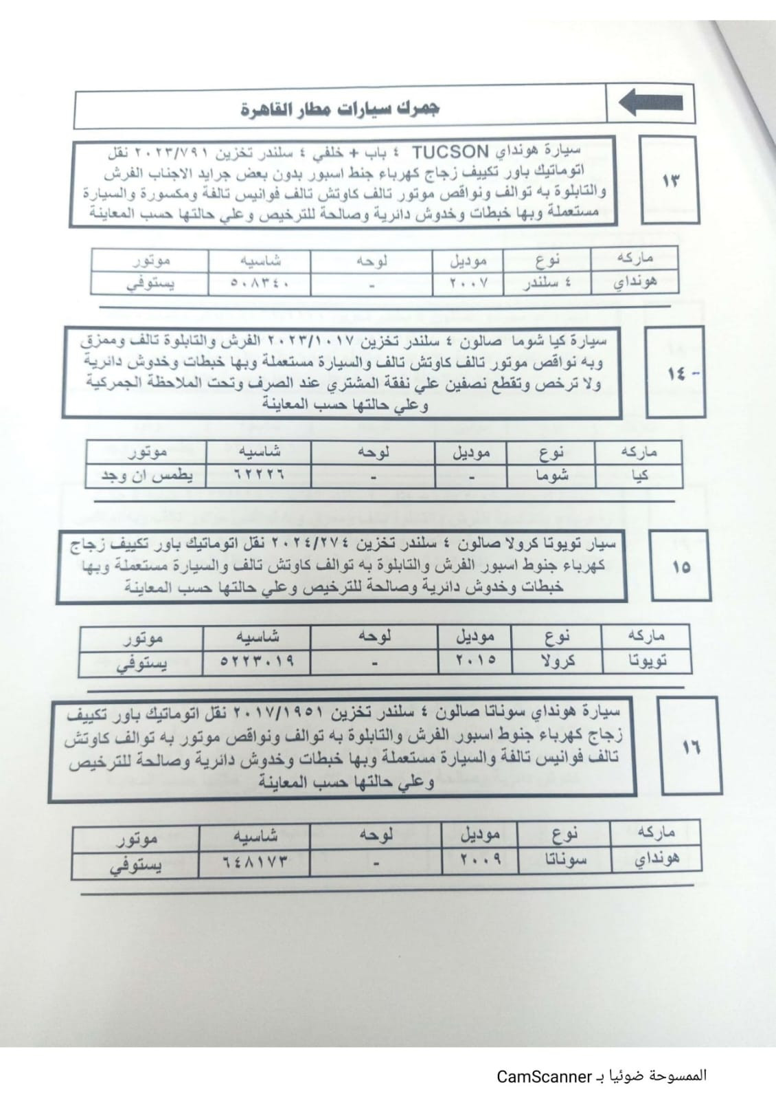 جمارك مطار القاهرة