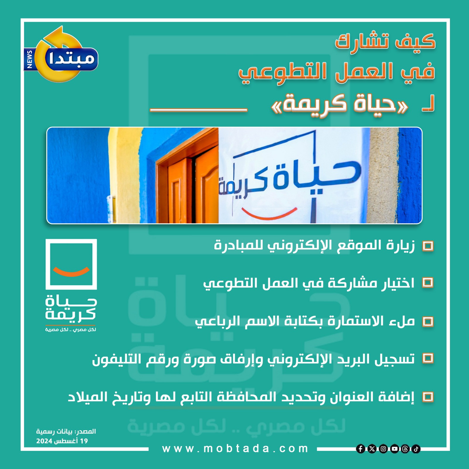 حياة كريمة