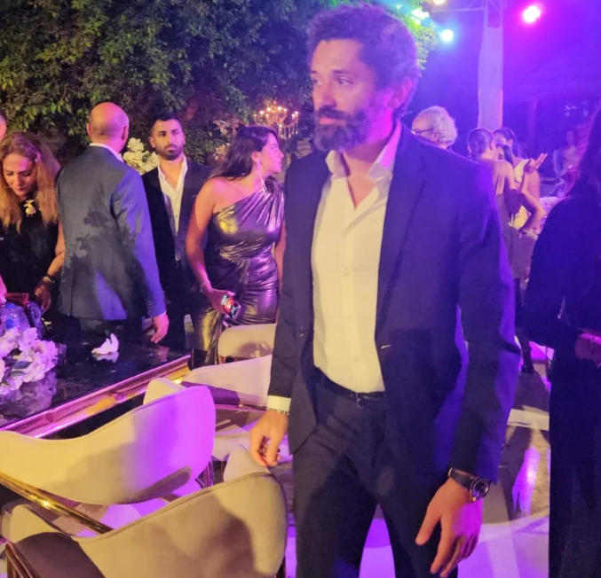 حفل زفاف ابن شقيق إلهام شاهين