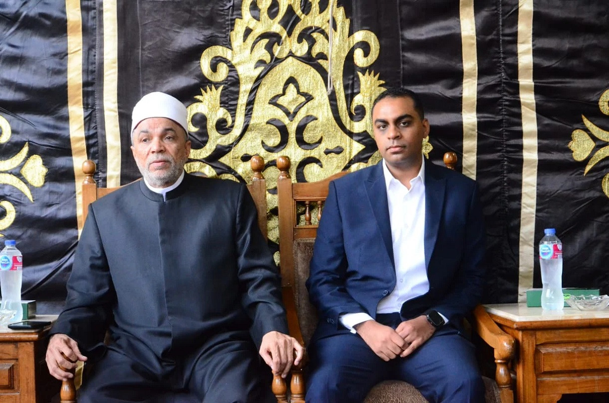 عزاء والدة الدكتور جابر طايع بدار المناسبات بعمر مكرم