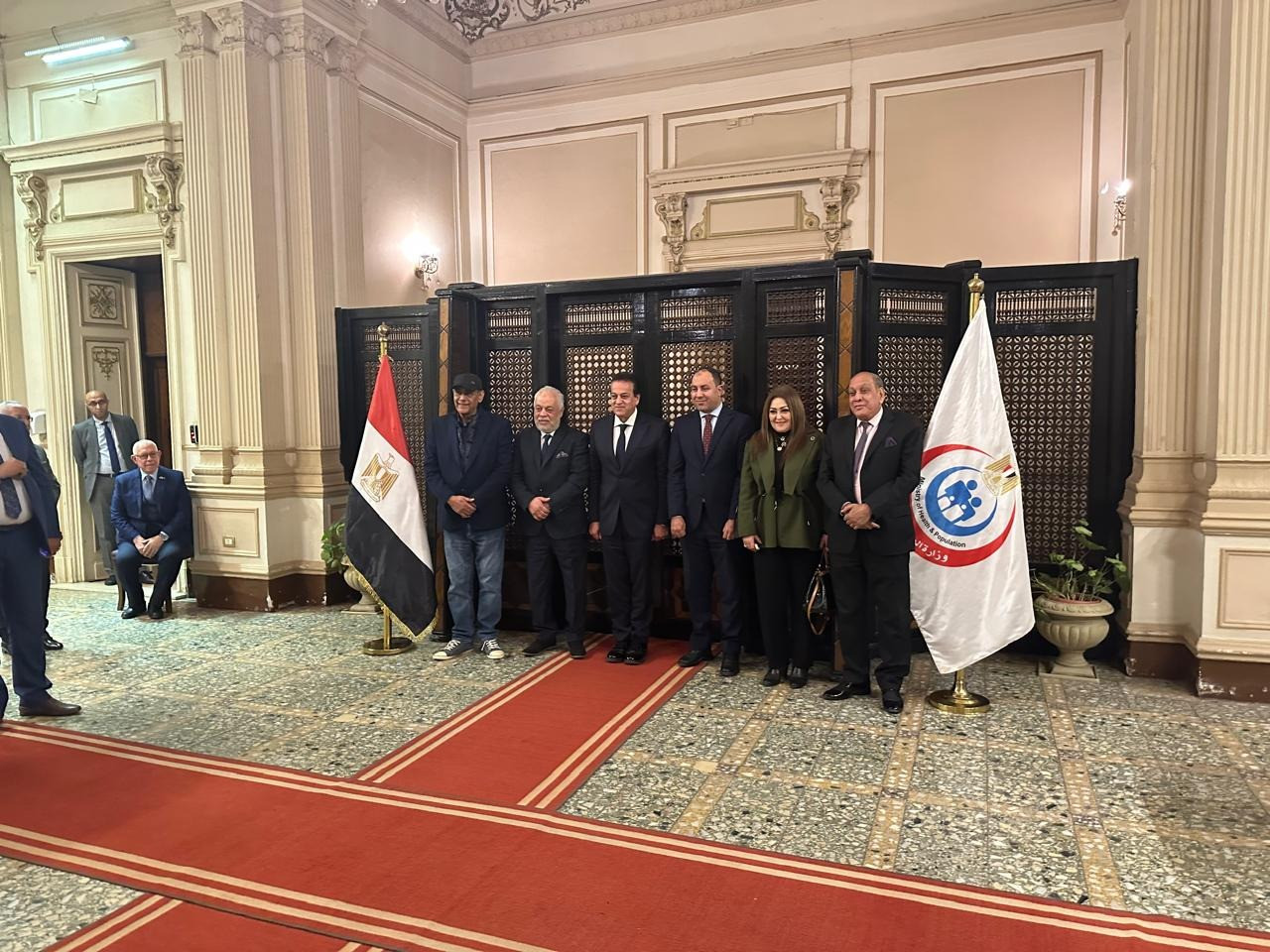 بروتوكول تعاون بين نقابة الممثلين ووزارة الصحة