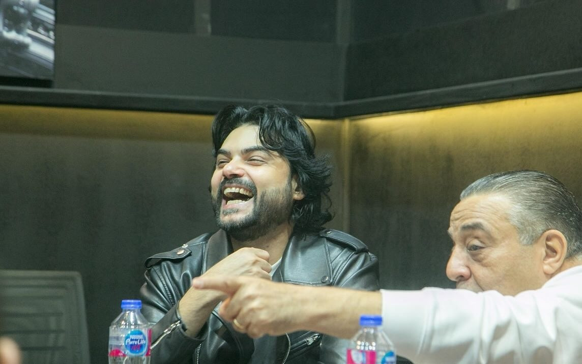 محمد رجب وآيتن عامر