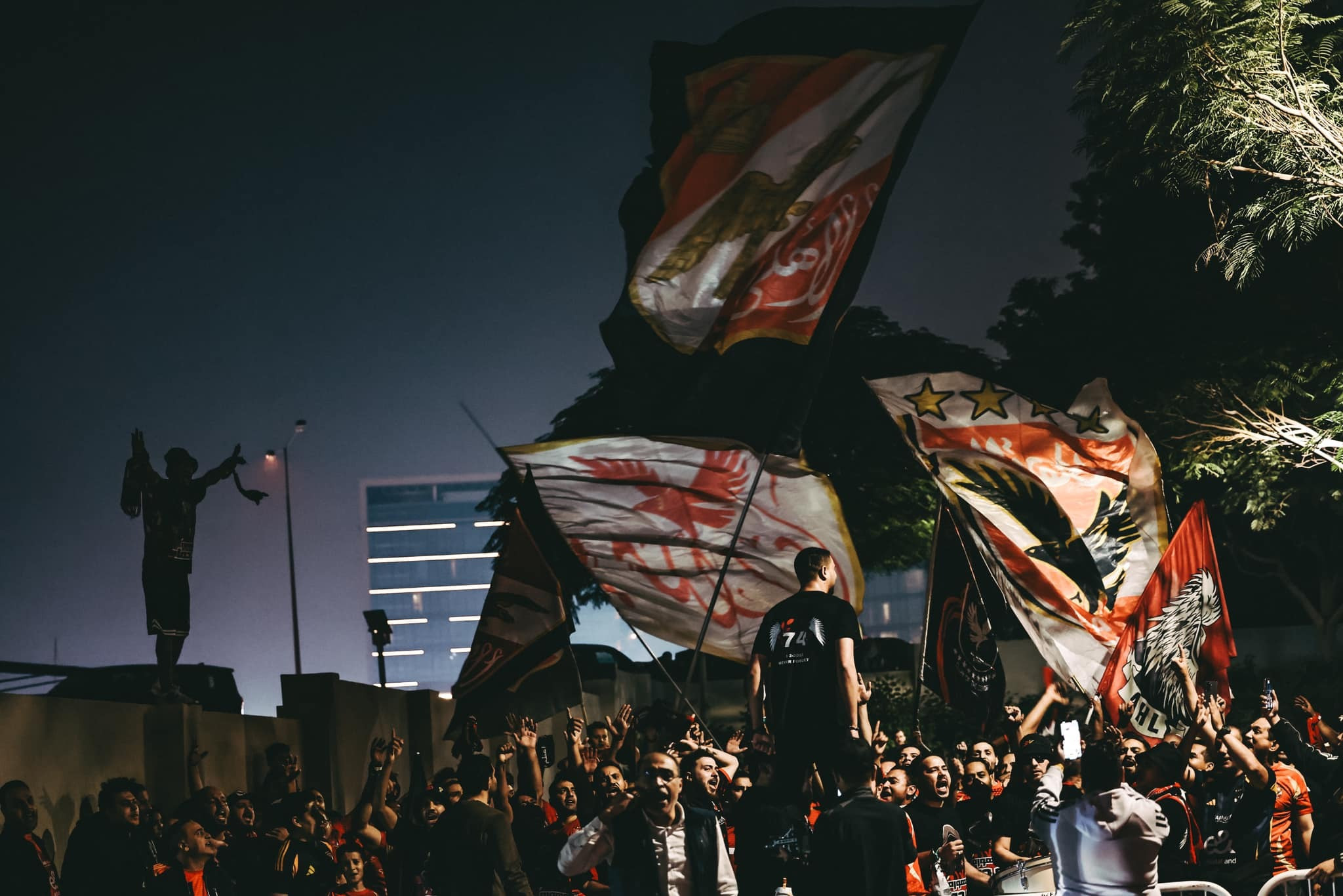 جماهير الأهلي في قطر
