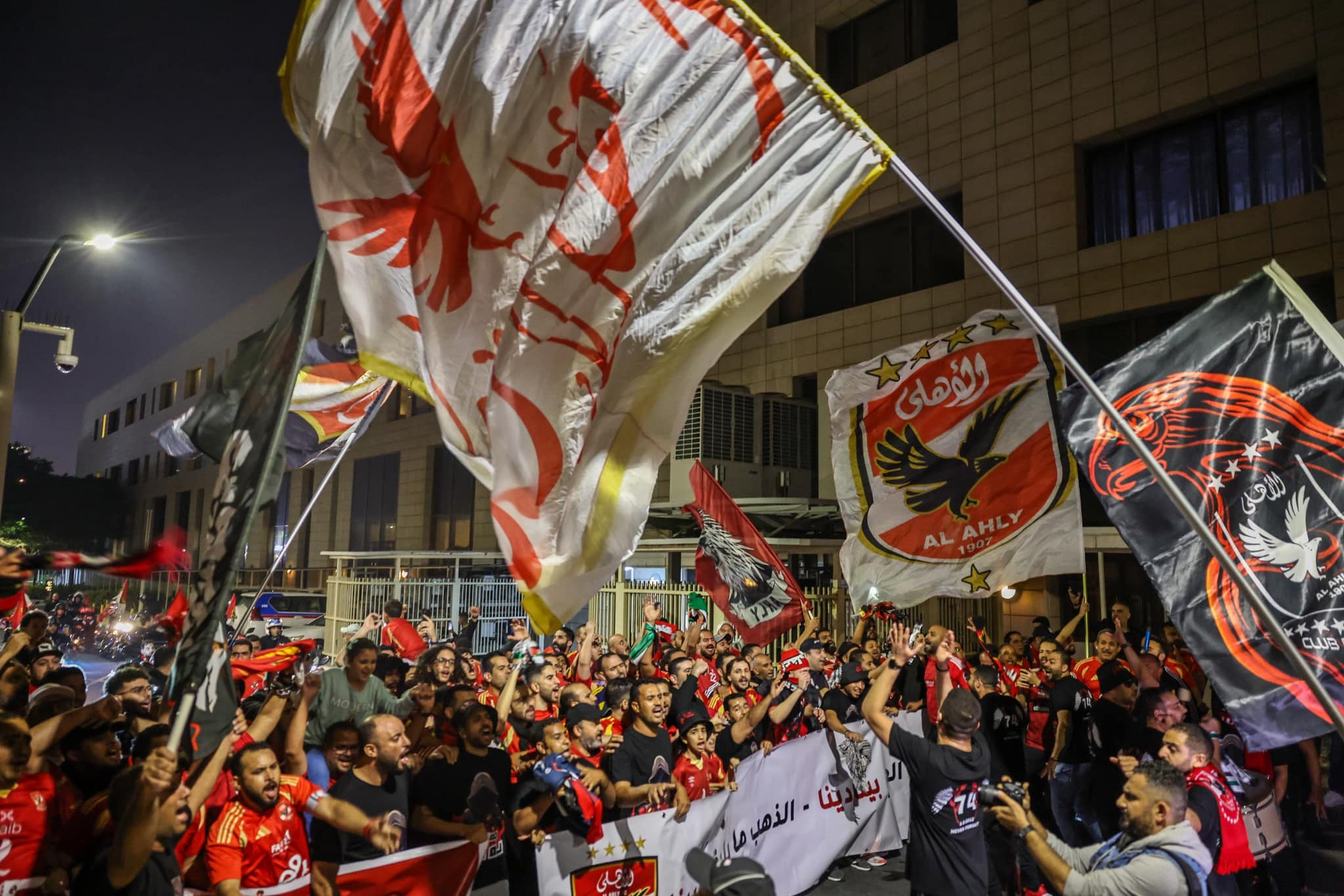 جماهير الأهلي في قطر