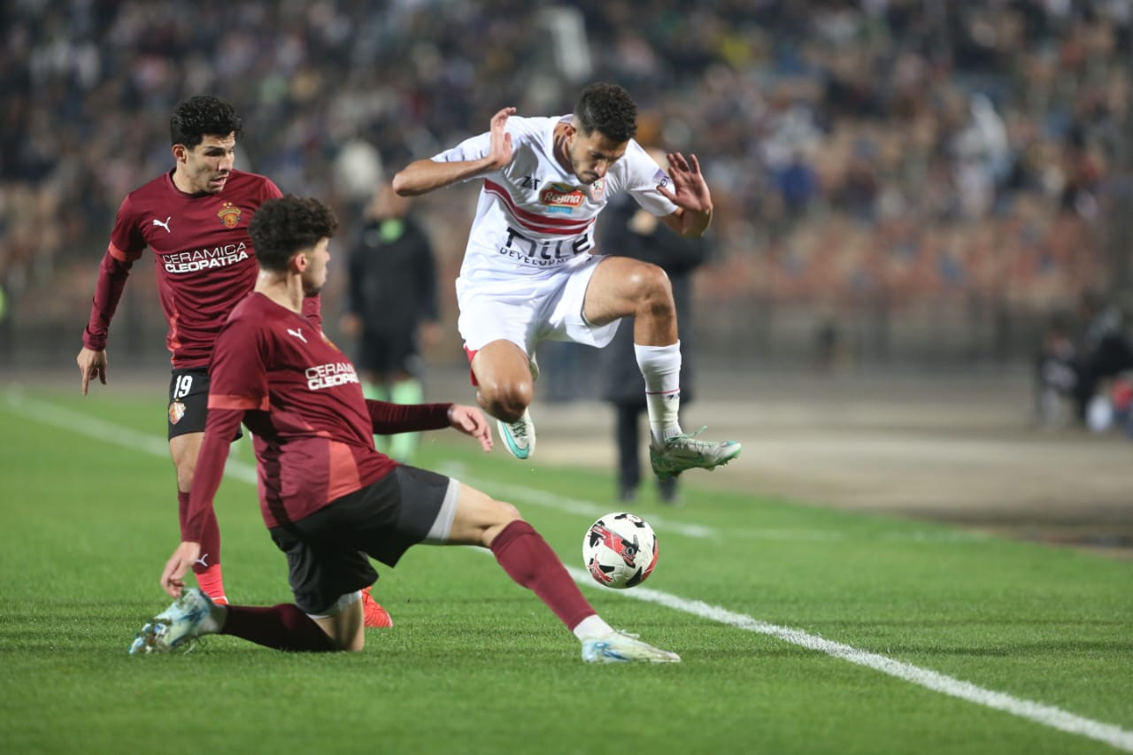 موعد مباراة الزمالك وسيراميكا كليوباترا في الدوري المصري