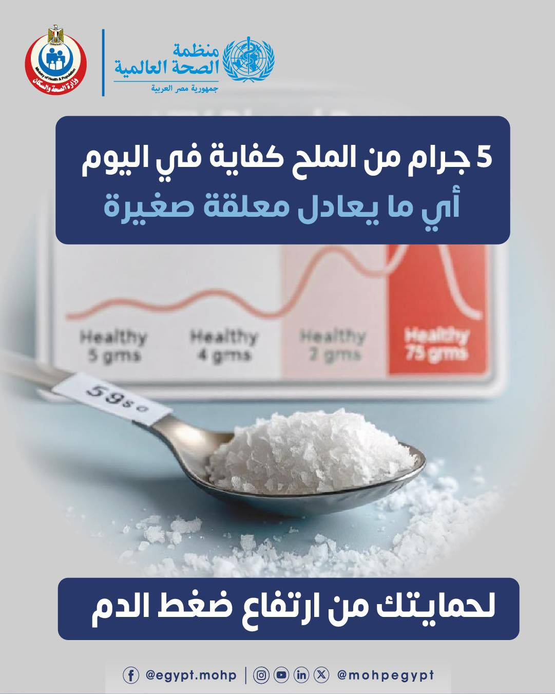 تقليل تناول الملح
