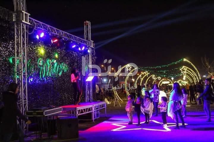 مظاهر الاحتفال برأس السنة في الشيخ زايد