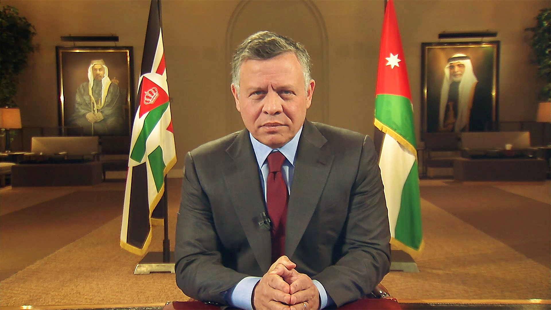 العاهل الأردني يدين بشدة الاعتداءات على أراضي الدول العربية
