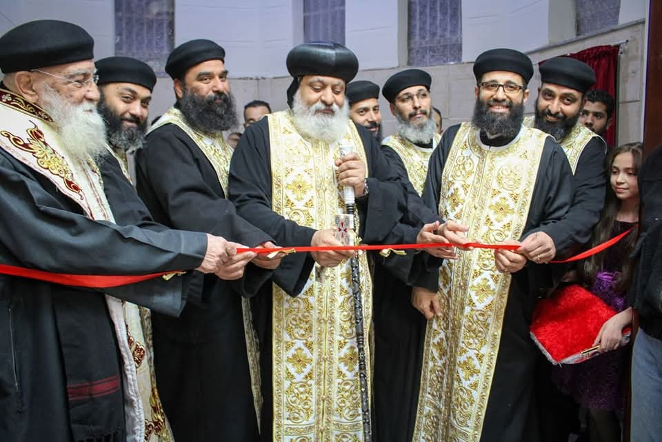 تدشين كنيسة الأنبا أنطونيوس بحلوان