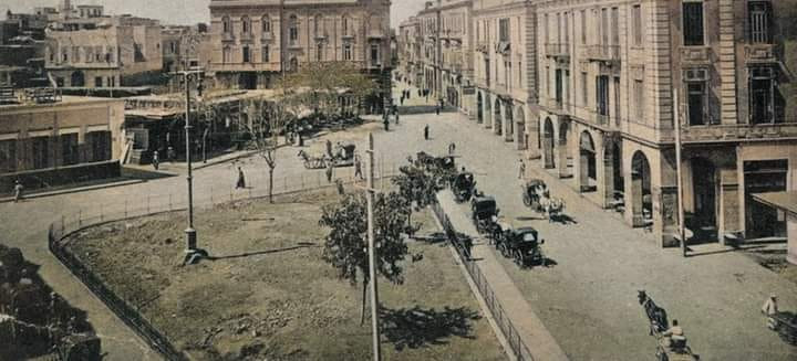 شارع المديرية بطنطا سنة 1916