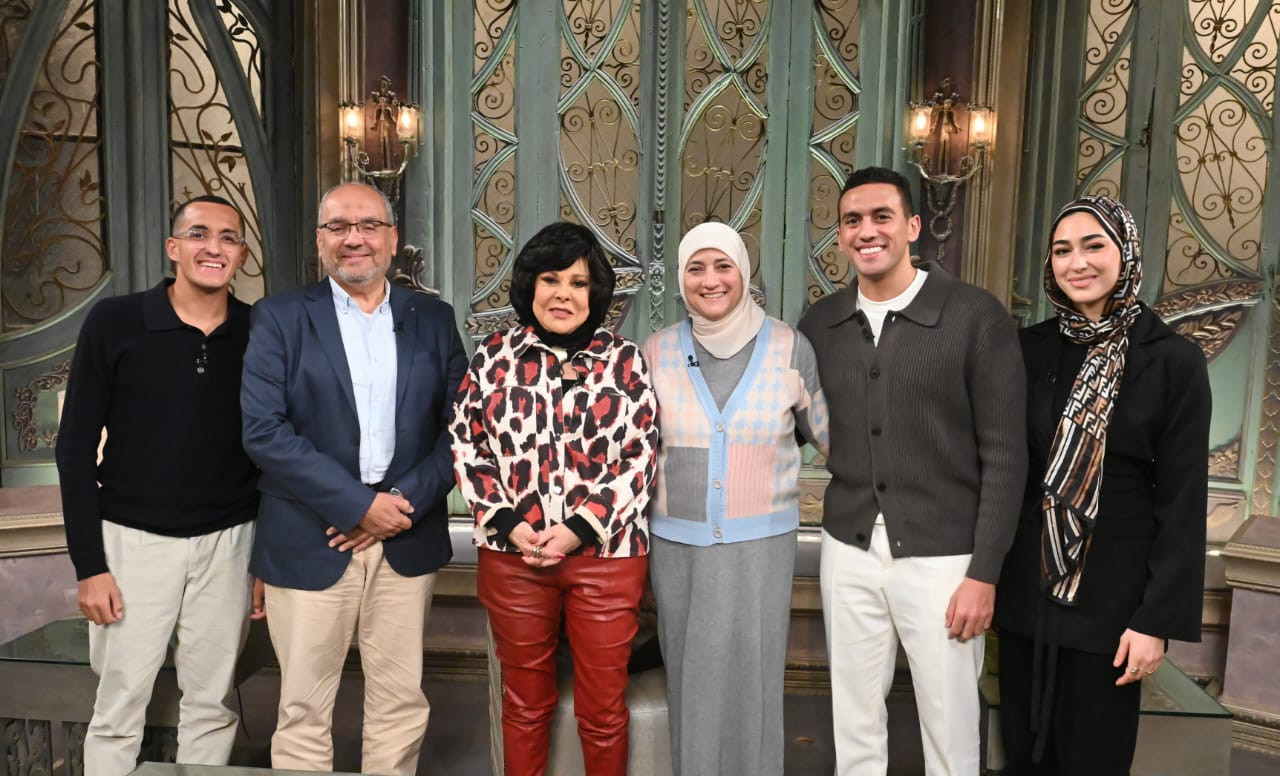 أحمد الجندي وأسرته ضيوف صاحبة السعادة