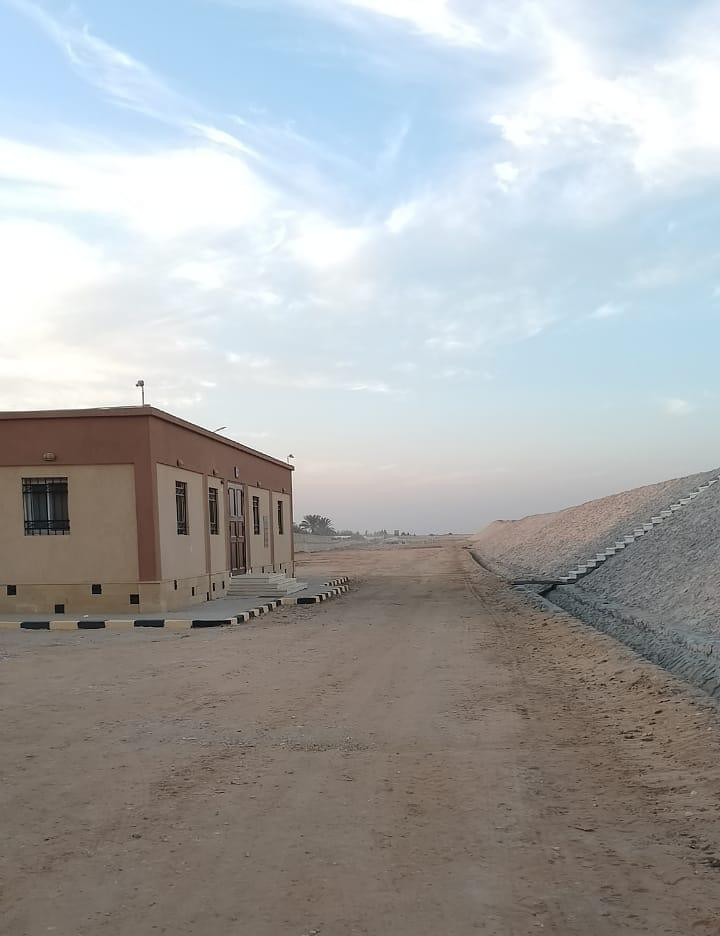 صور تسليم مدفن الصحى بلبيس