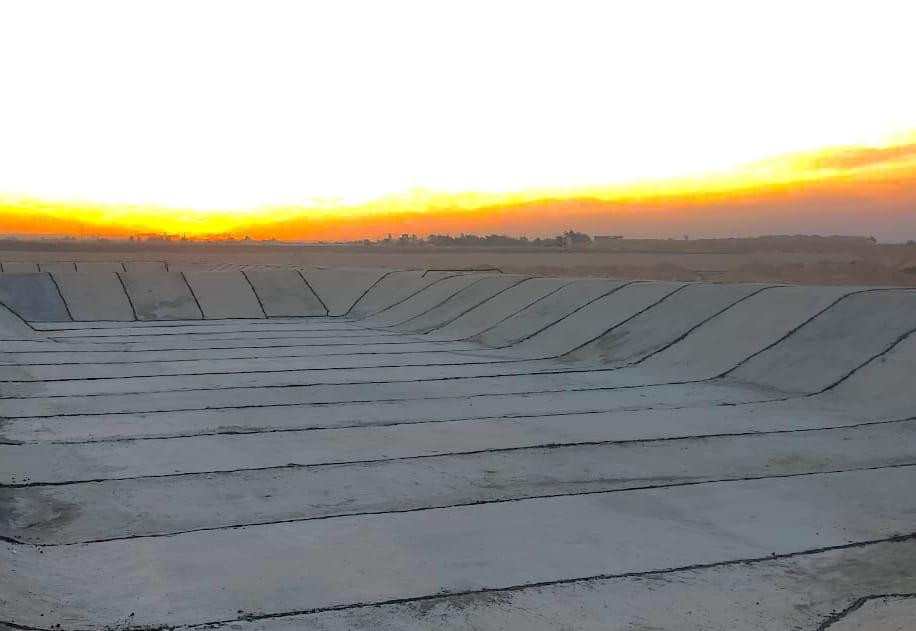 صور تسليم مدفن الصحى بلبيس