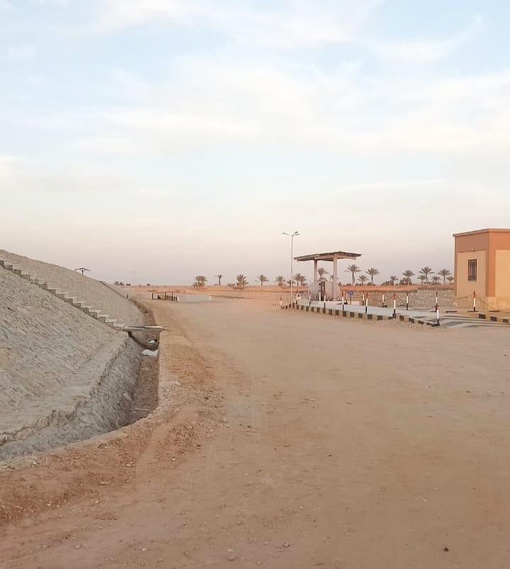 صور تسليم مدفن الصحى بلبيس