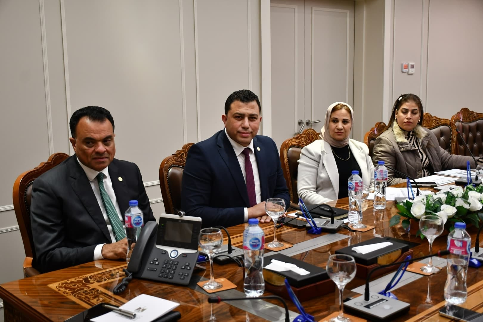 استقبال مجلس إدارة شركة 