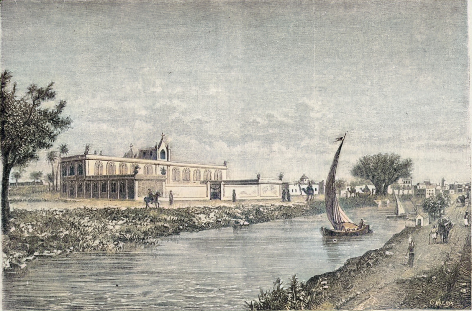شارع البحر سنة 1889