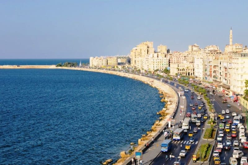 كورنيش الإسكندرية