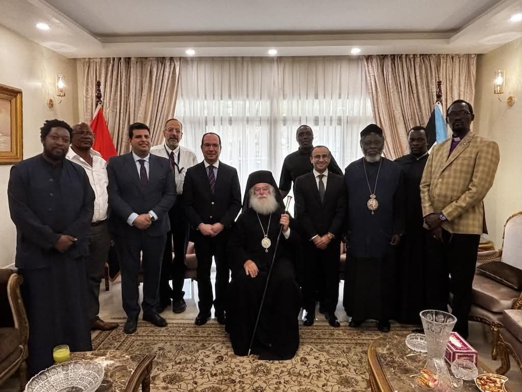 البابا ثيودروس الإسكندري في زيارة إلى جنوب السودان