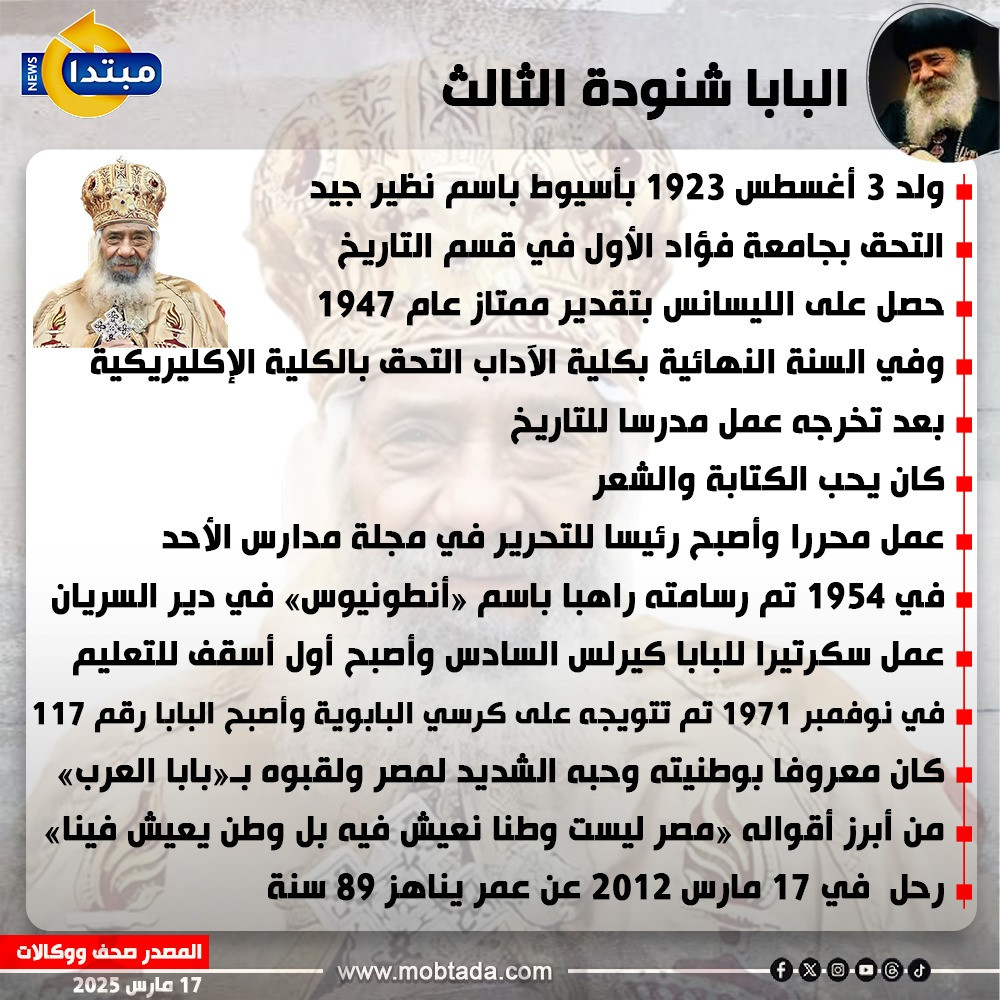 البابا شنودة
