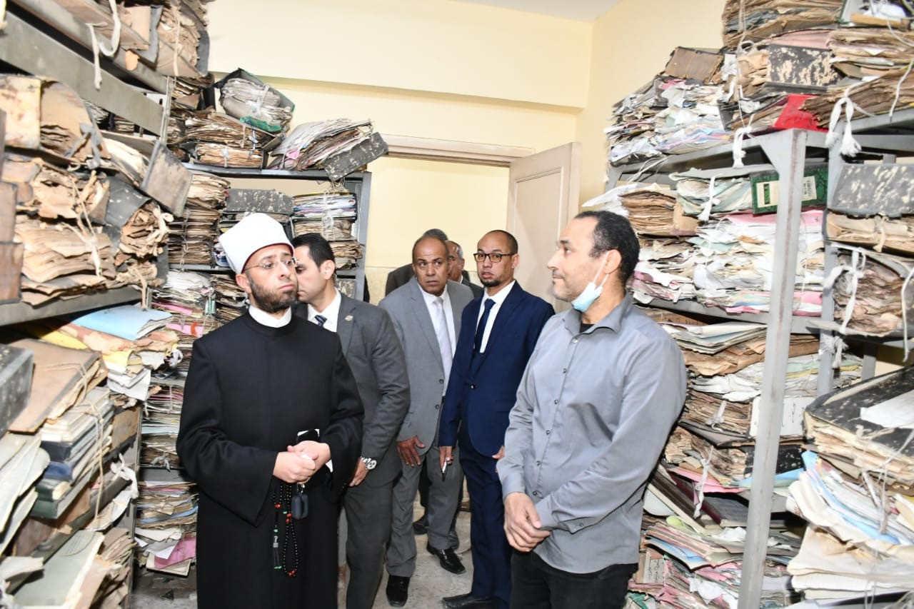وزير الأوقاف في المعهد الفني للتمريض