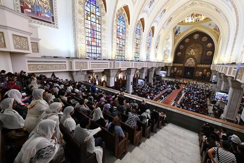 البابا تواضروس يصلي الجمعة العظيمة