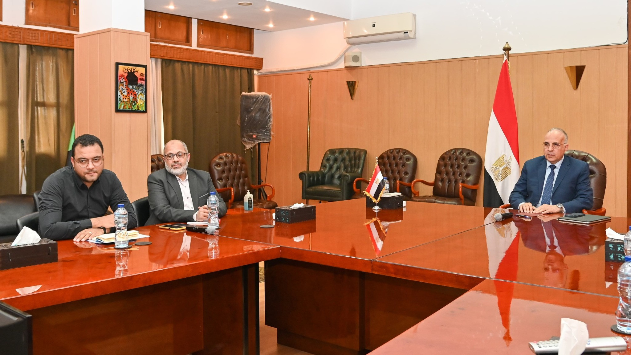 وزير الري