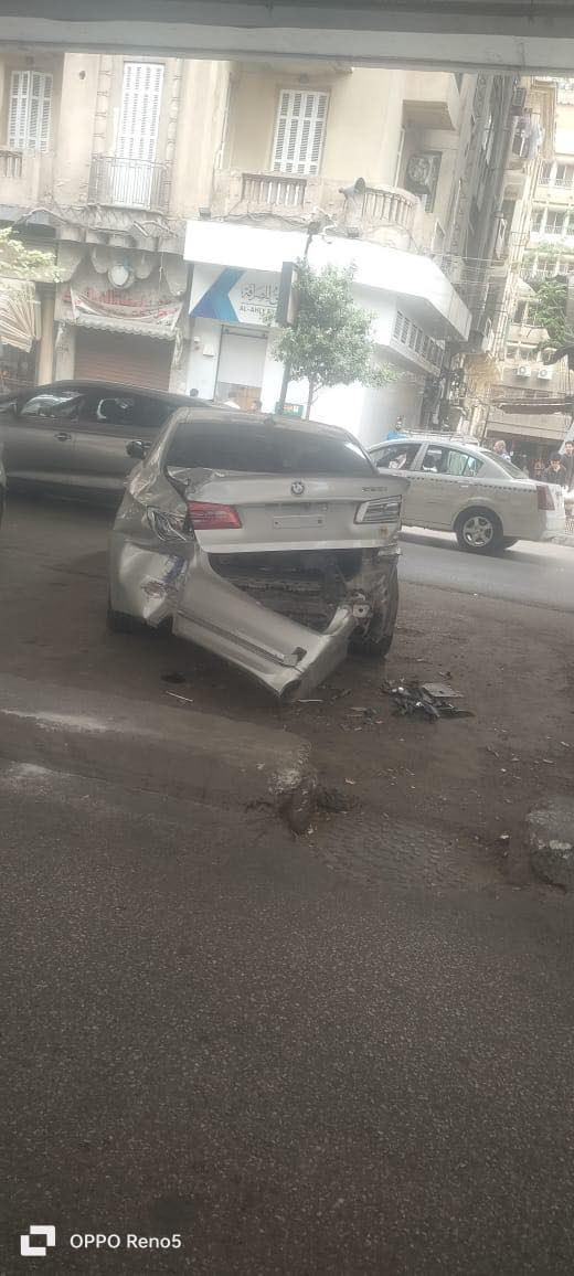 أحمد بلال يتعرض لحادث سير