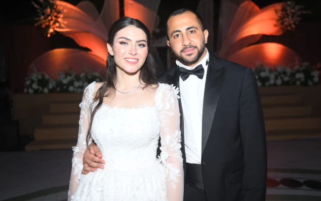حفل زفاف ابنة شقيق عادل إمام