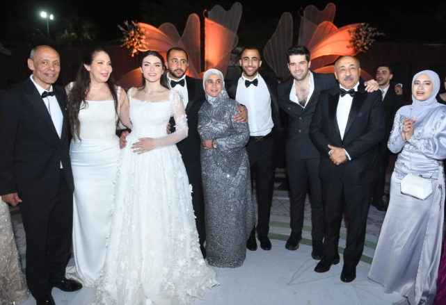 حفل زفاف ابنة شقيق عادل إمام