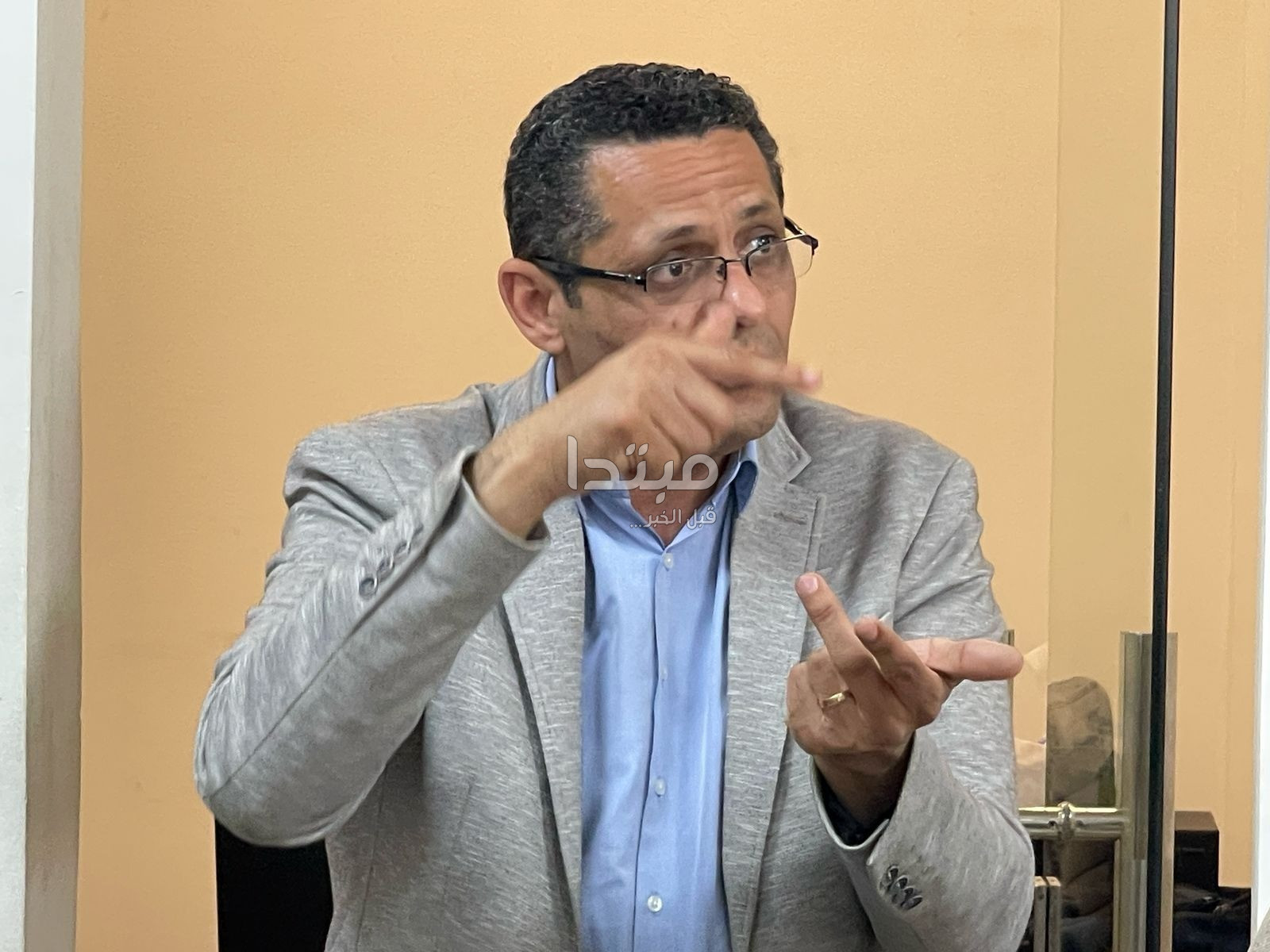 زيارة خالد البلشي لمبتدا