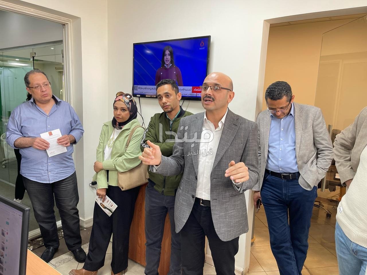 زيارة خالد البلشي لمبتدا