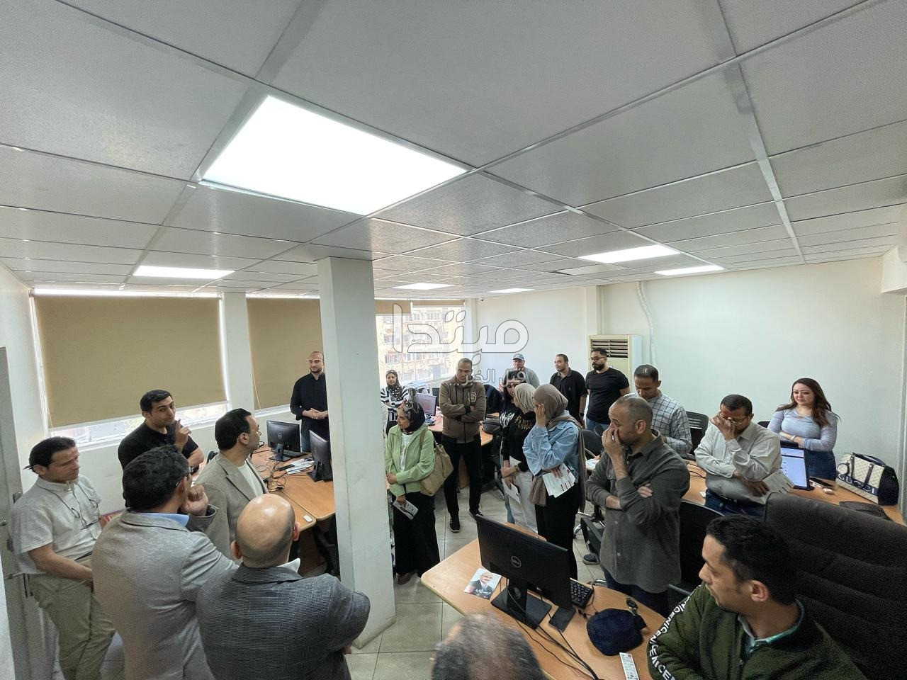 زيارة خالد البلشي لمبتدا