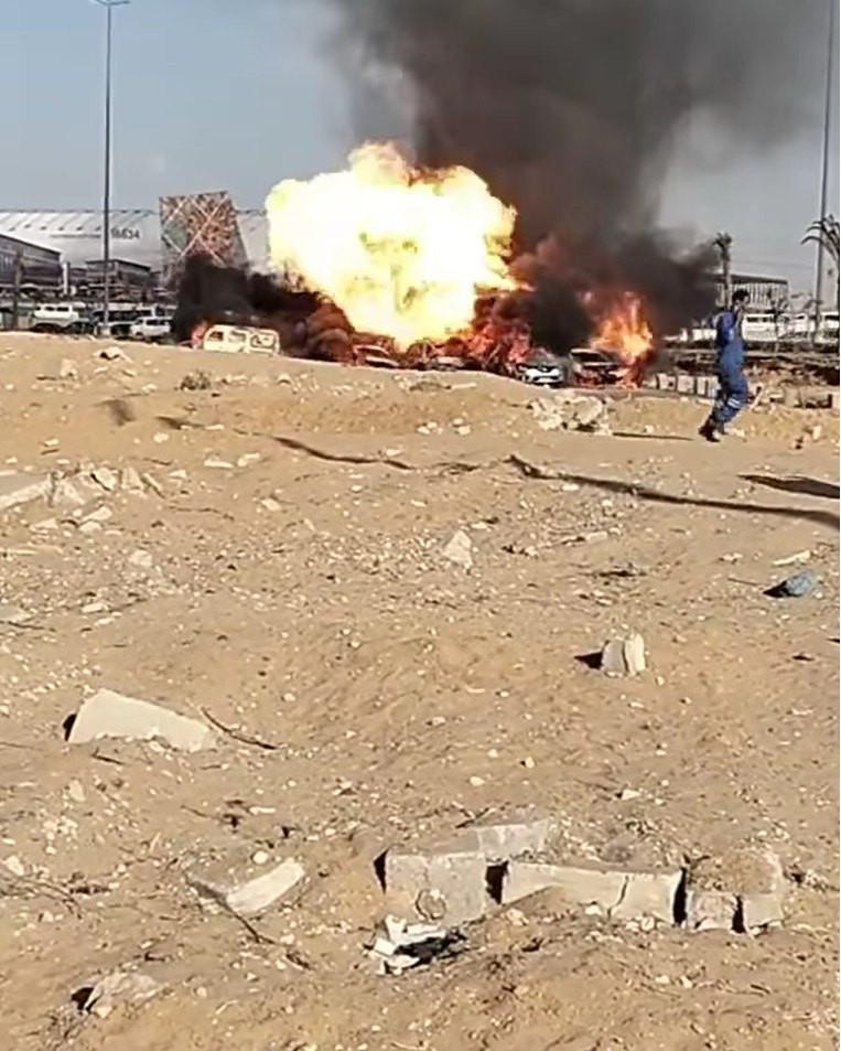 حريق الواحات