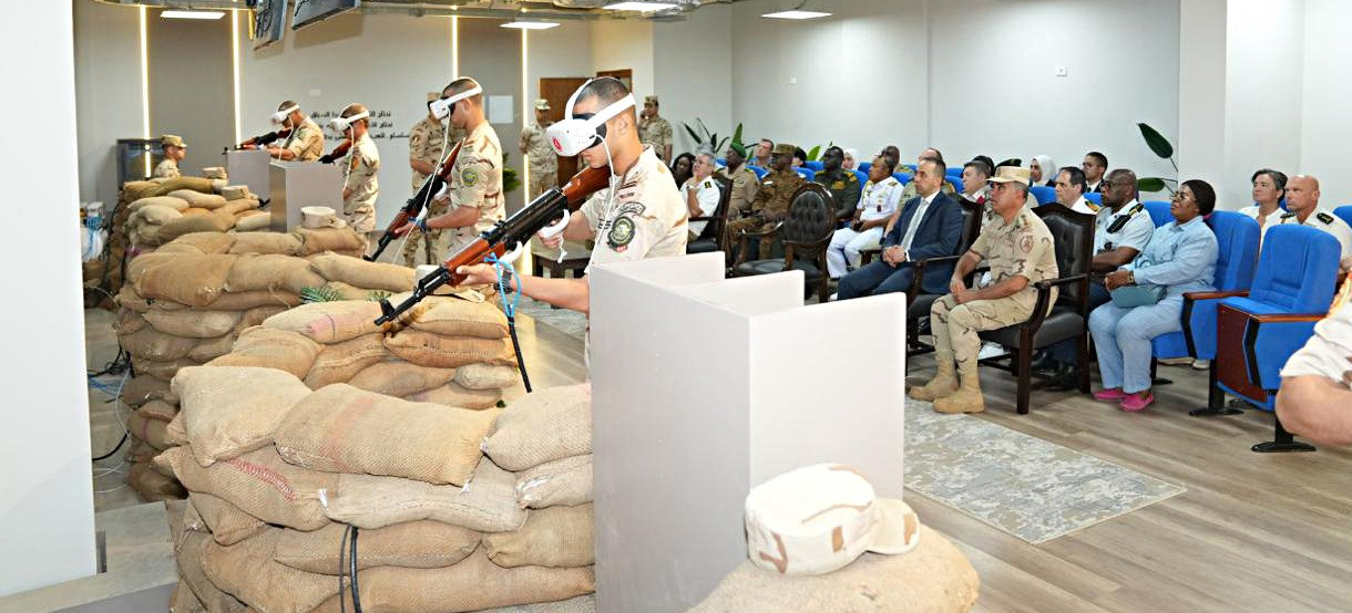 زيارة أعضاء التمثيل العسكري العرب والأجانب