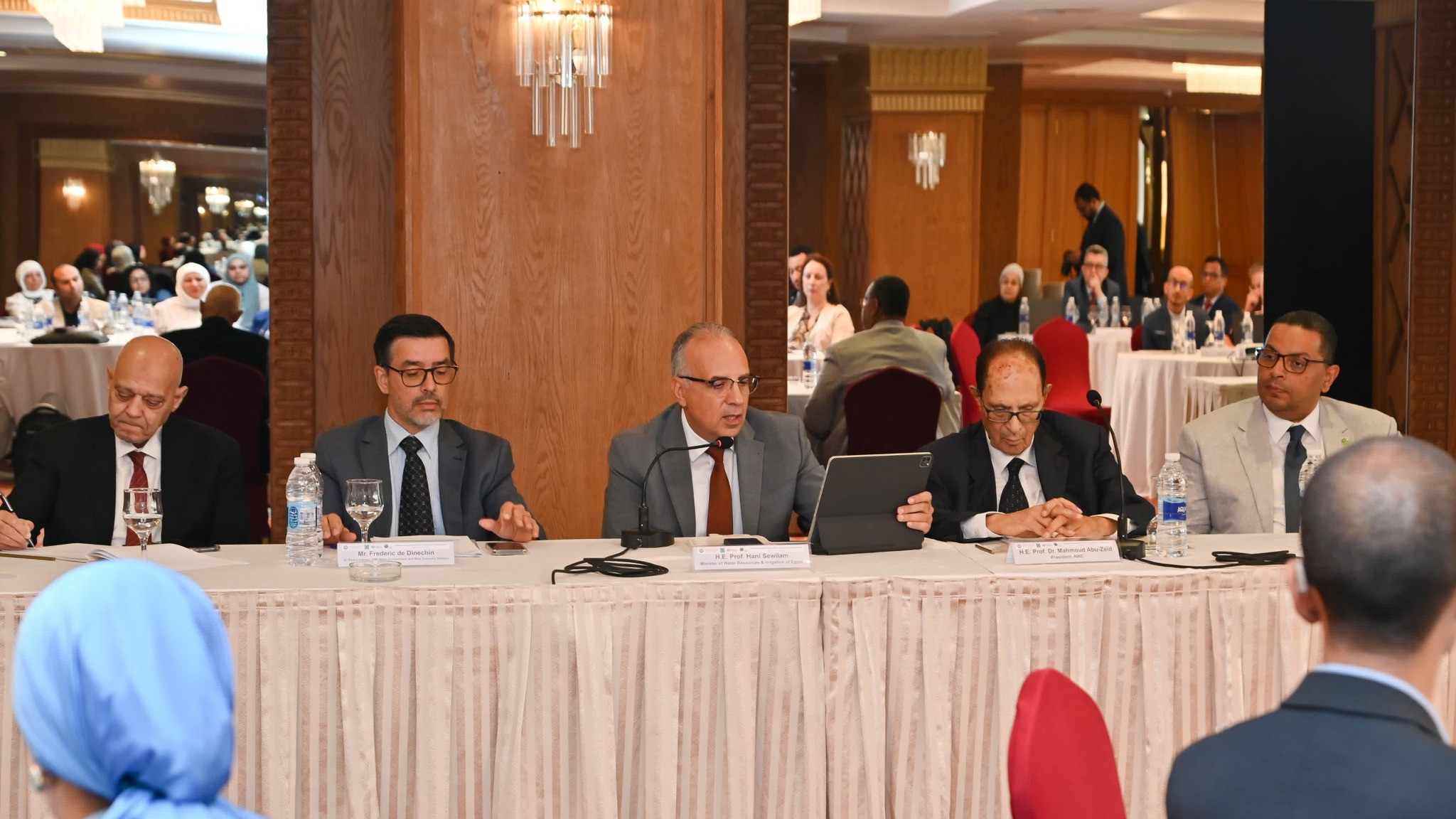 وزير الموارد المائية والرى