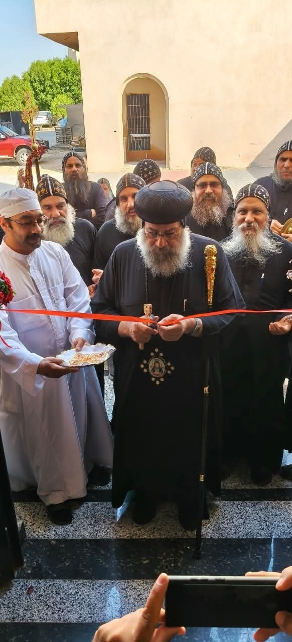 تدشين كنيسة جديدة بوادي النطرون