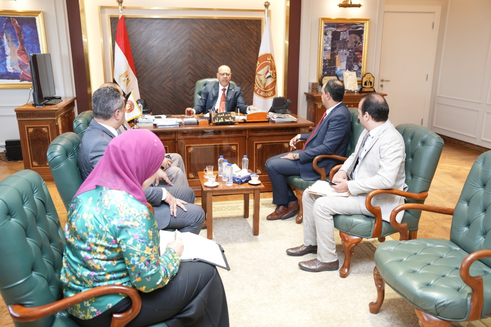 وزير العمل