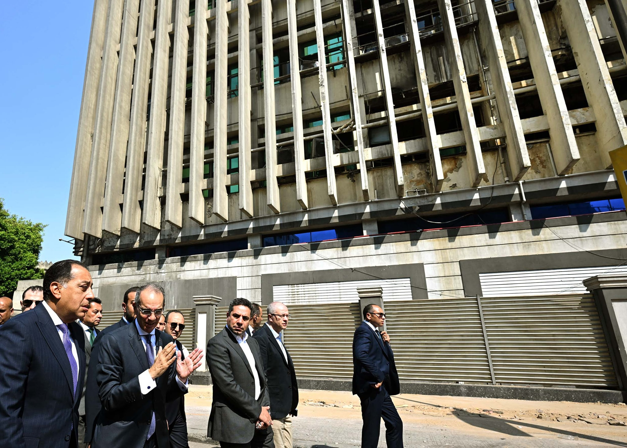 مدبولي يتفقد سنترال رمسيس