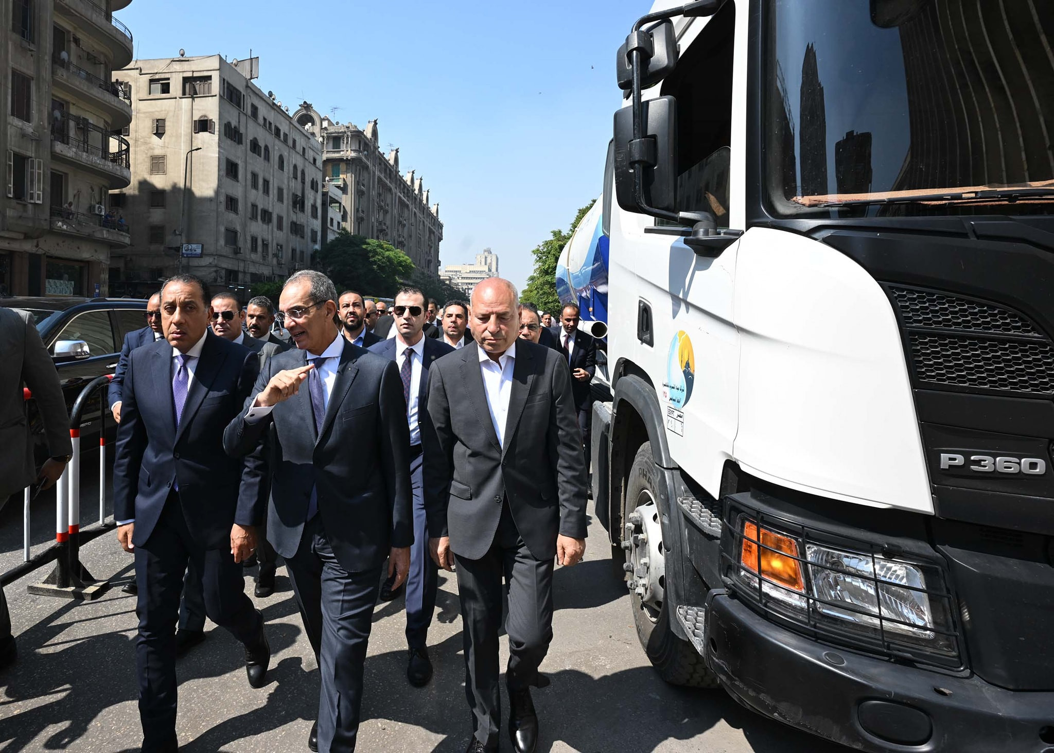مدبولي يتفقد سنترال رمسيس
