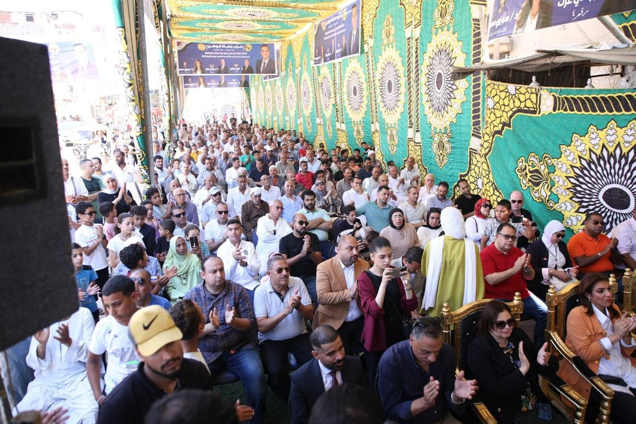 حملة دعاية انتخابية لمرشحي حماة الوطن بالشيوخ
