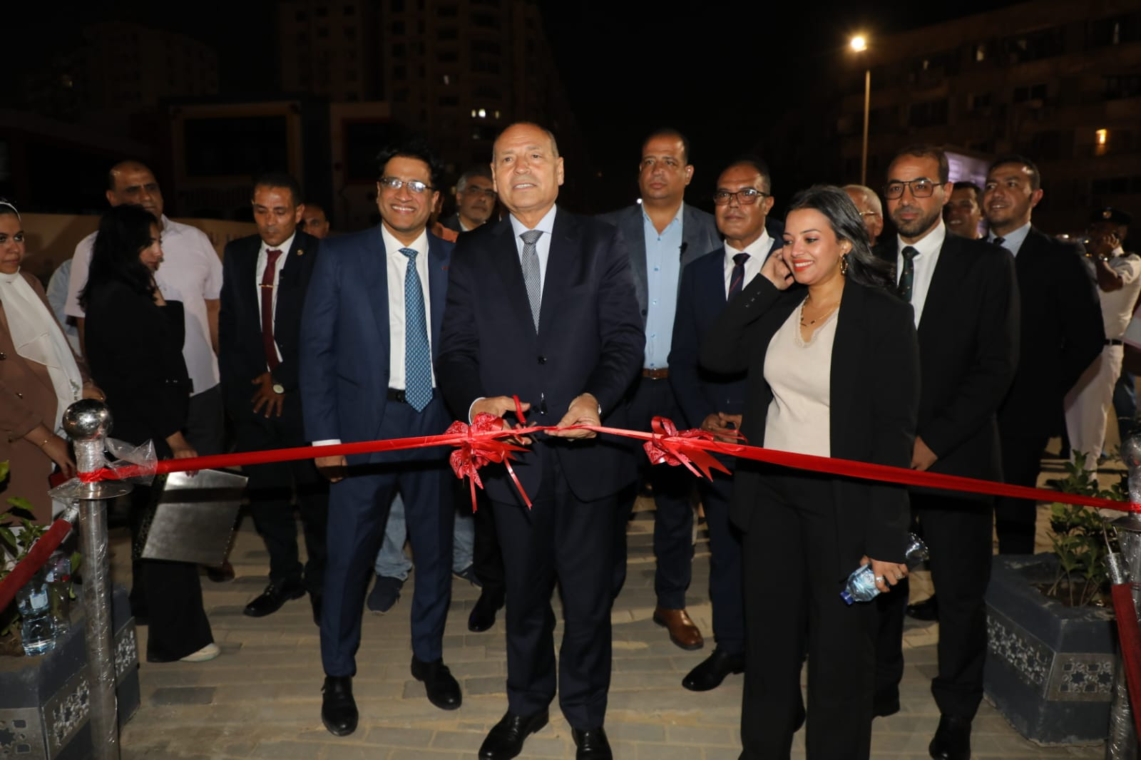 صور افتتاح ميدان الخمسين بالمعادي