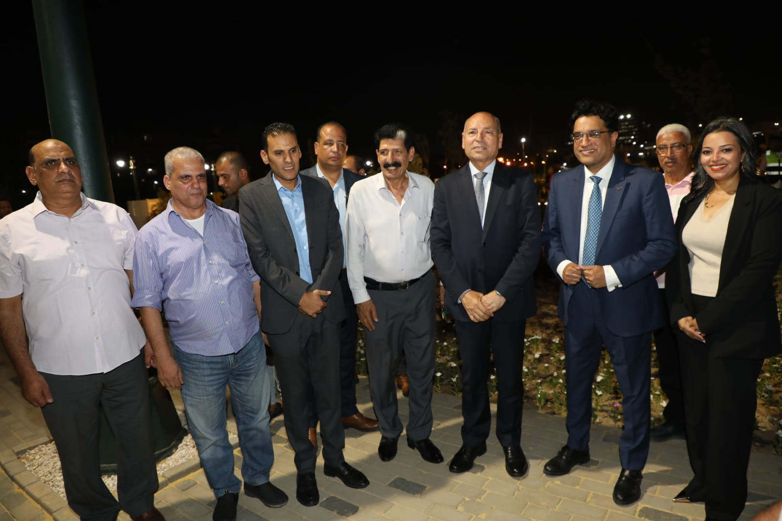 صور افتتاح ميدان الخمسين بالمعادي