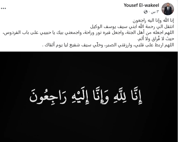 المخرج يوسف الوكيل