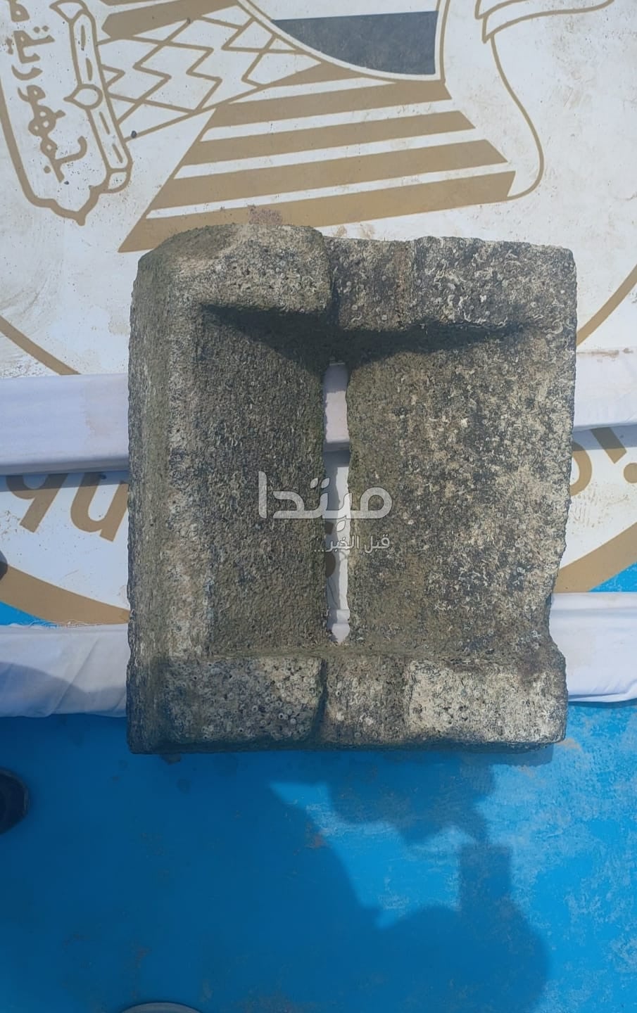 صور آثار مغمورة بالمياه